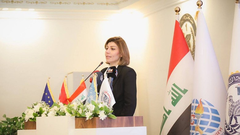 وزيرة الهجرة والمهجرين العراقية إيفان فائق جابرو- وكالات
