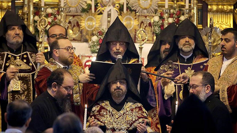 Türkiye Ermenileri Patriği Sahak Maşalyan için düzenlenen yemin töreni (Foto: AA)