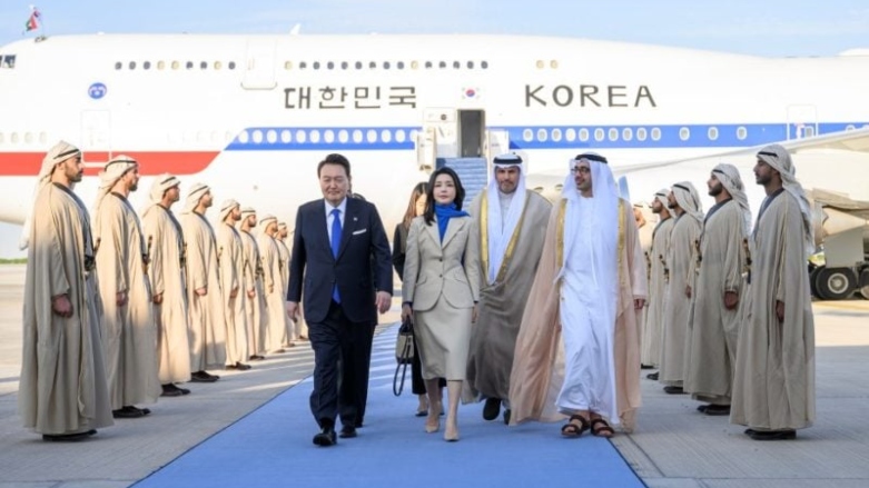 دیدار رئیس جمهور کره‌ی جنوبی از امارات متحده‌‌ی عربی