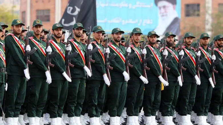 Iran’s Islamic Revolutionary Guard Corps (IRGC) cadets during a graduation ceremony at Imam Hussein University in Tehran. (Photo: AFP)