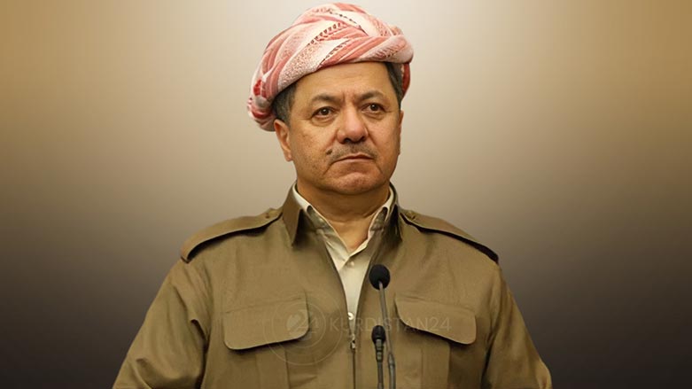 Masoud Barzani, the leader of the Kurdistan Democratic Party. (Photo: designed by Kurdistan 24)