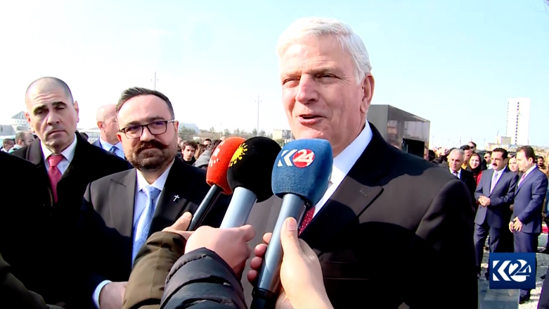 Samaritan's Purse President and US evangelical pastor Franklin Graham (Photo: Kurdistan 24)