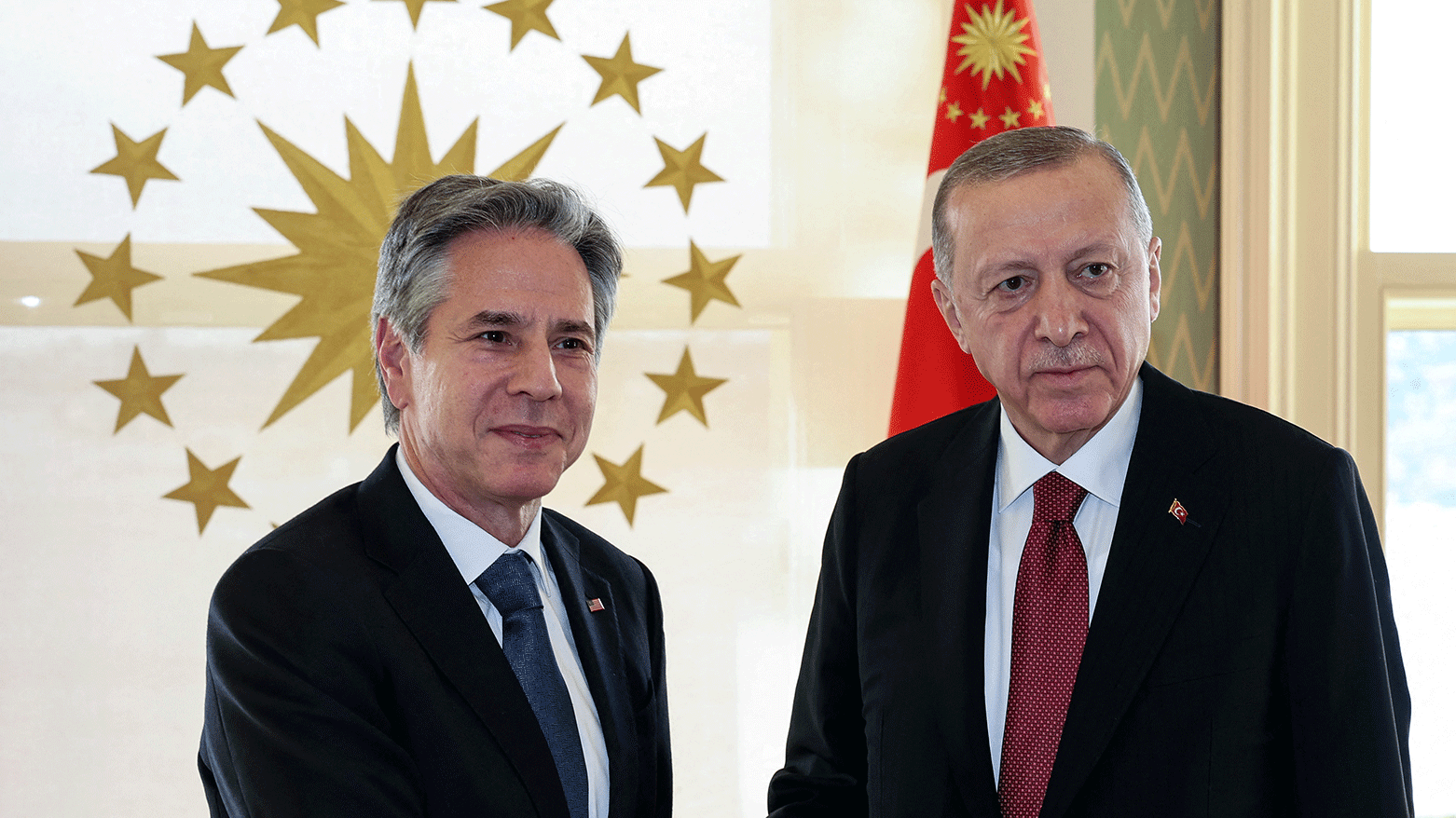 Blinken tackles Gaza NATO growth with Turkeys Erdogan