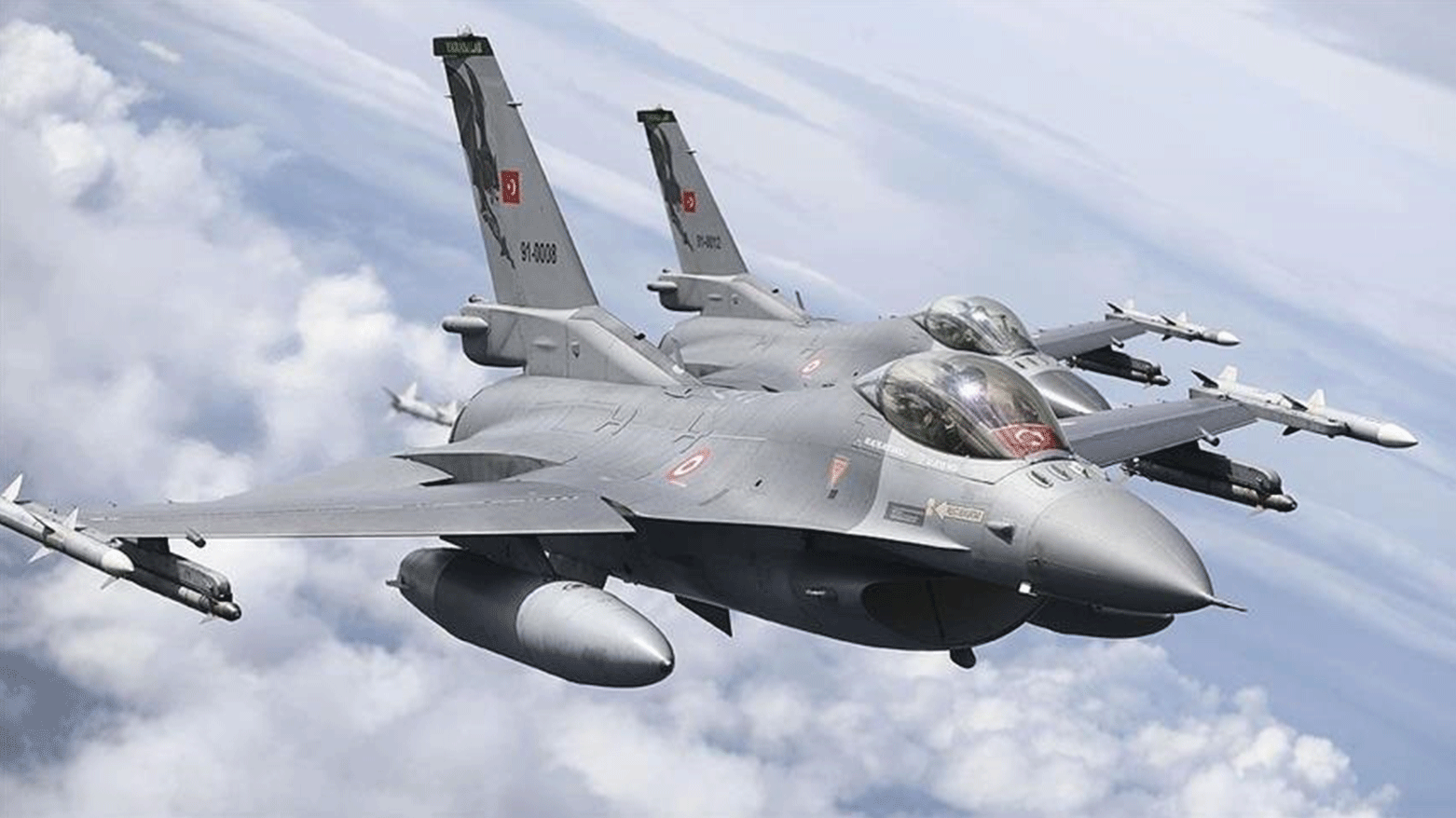 Turkish warplane. (Photo: Anadolu Agency)