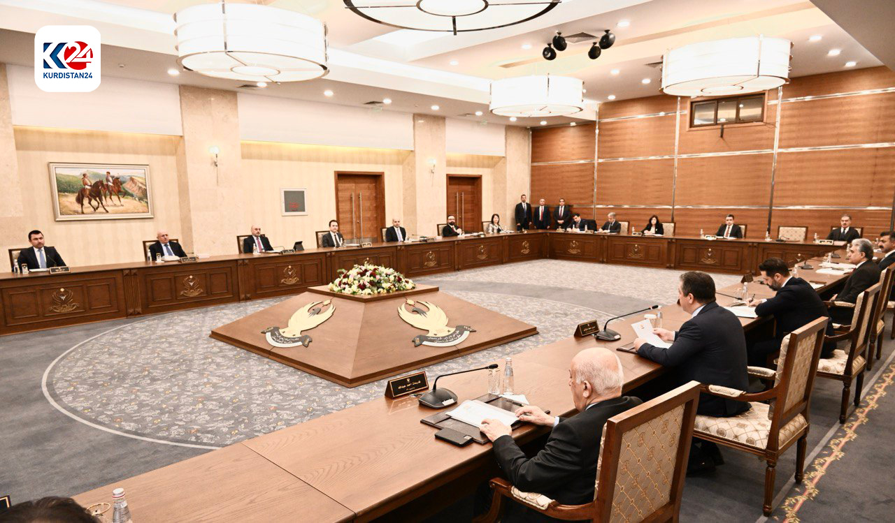 KRG Council of Ministers meeting, Jan. 10, 2024. (Photo: KRG)
