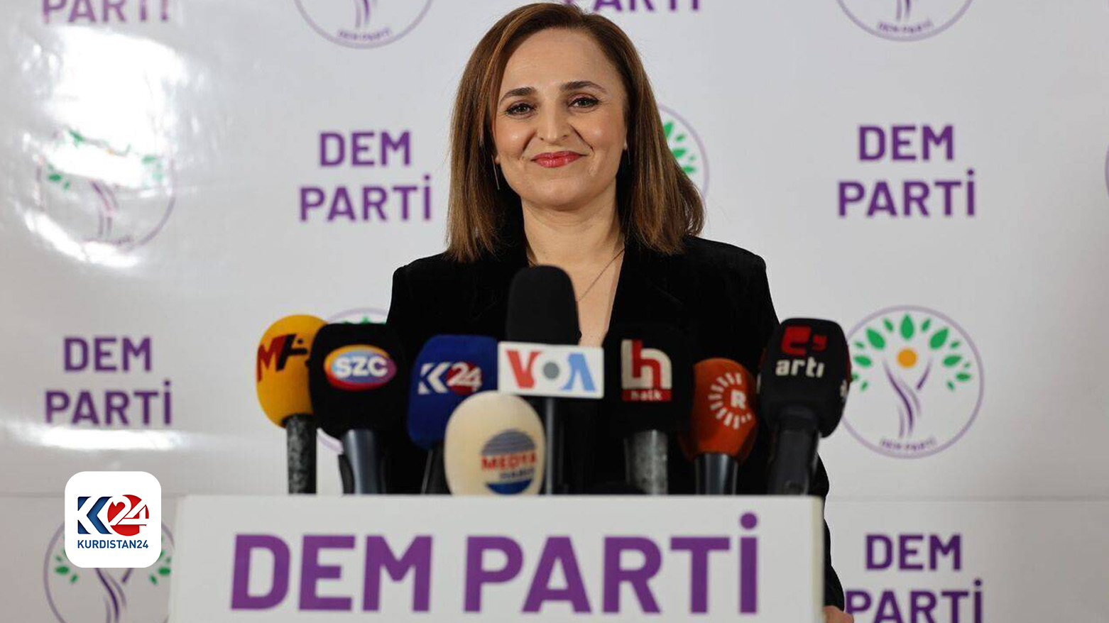 DEM Parti Sözcüsü Ayşegül Doğan
