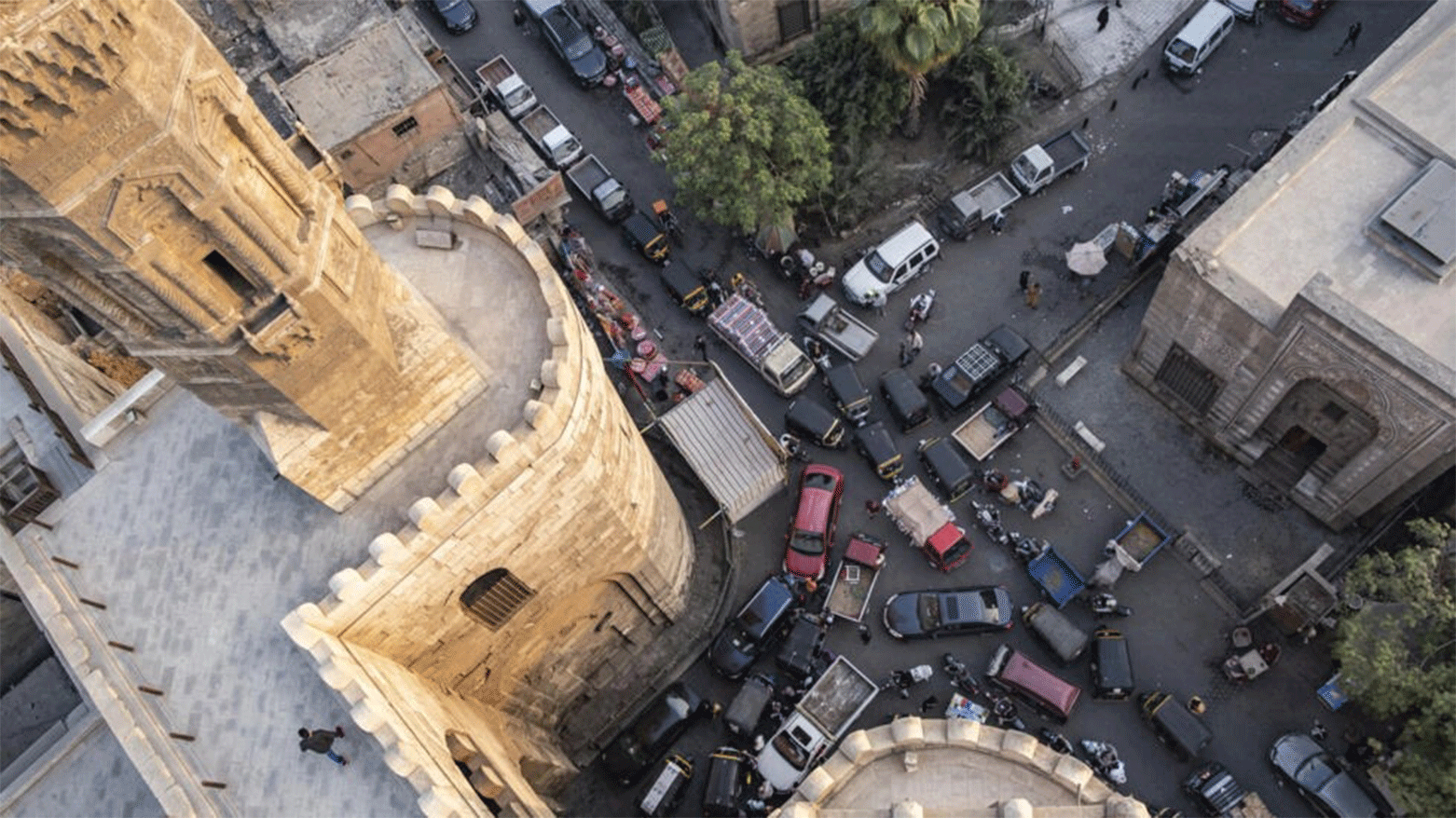 Bab Zeweila, one of three remaining medieval gates in the old city walls of Cairo. (Photo: AFP)