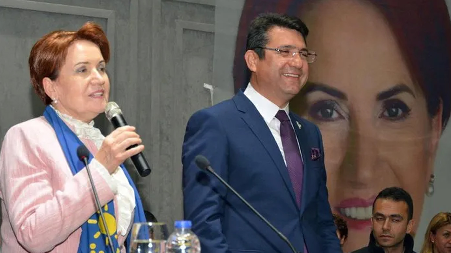 Meral Akşener ve Mehmet Tosun