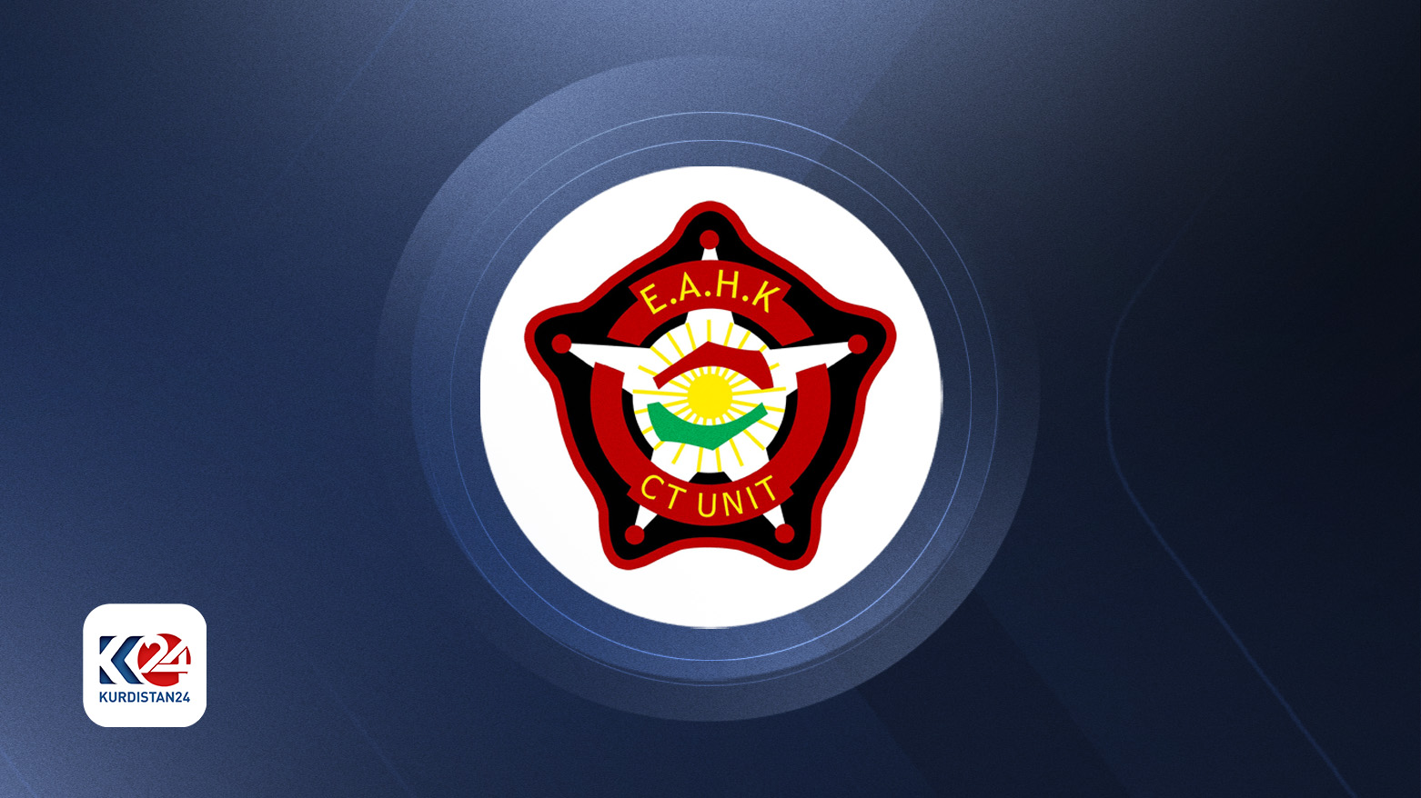 The logo of the Kurdistan Region Directorate General of Counter-Terrorism (CTD). (Photo: Designed by Kurdistan 24)