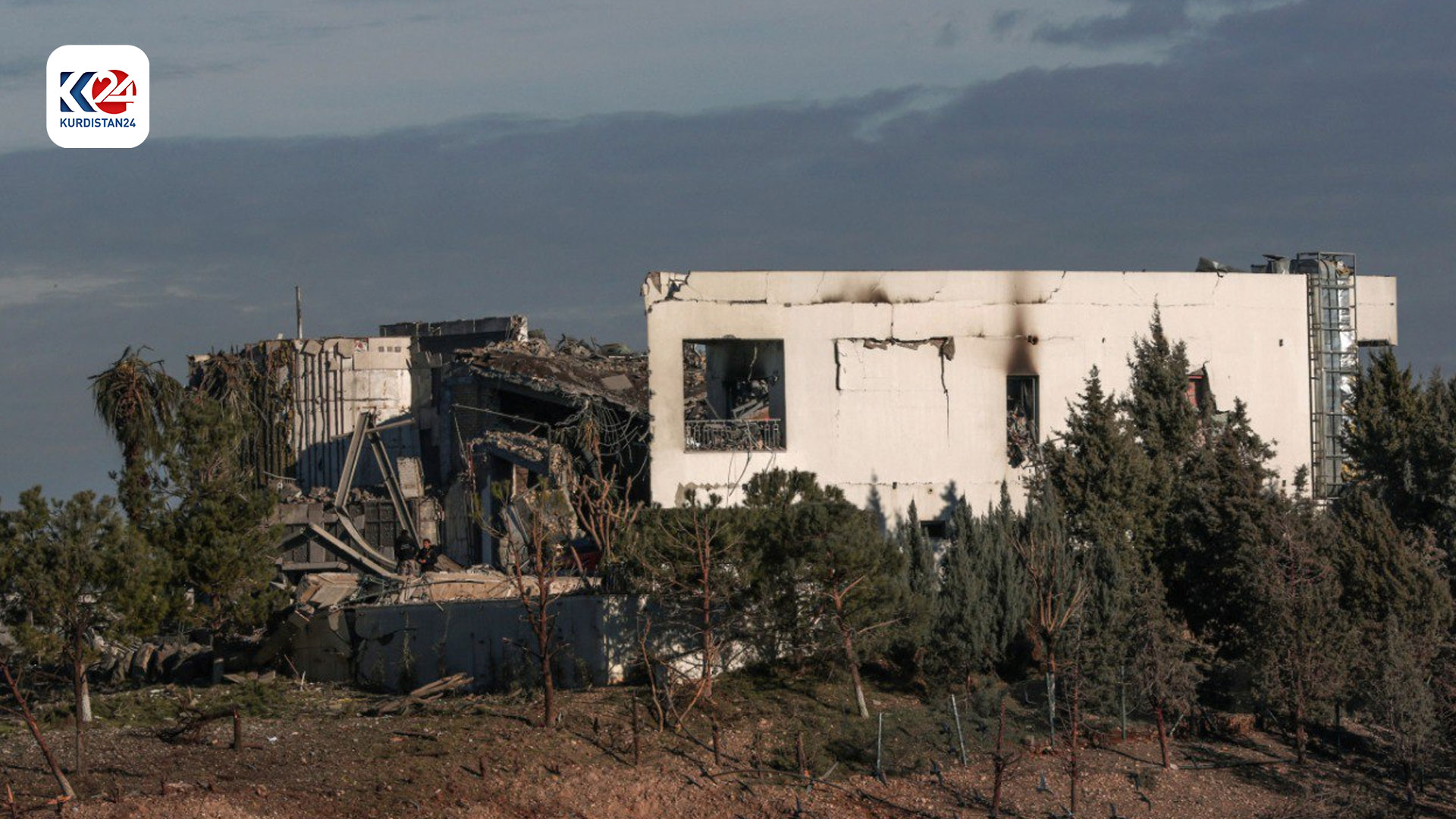 بە وێنە؛ زەرەر و زیانی هێرشە مووشەکییە بالیستییەکەی سوپای پاسدران بۆ سەر هەولێر