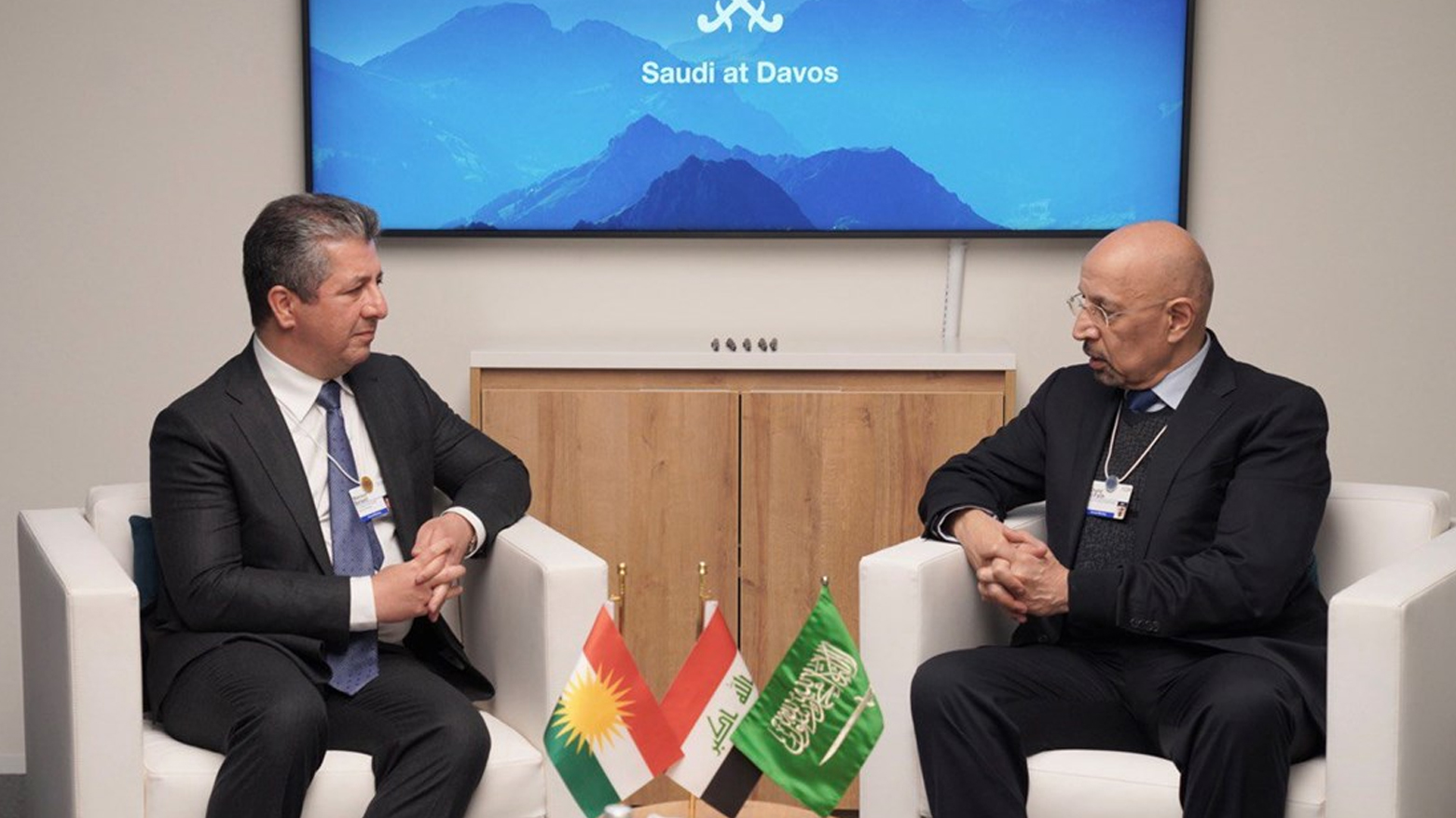 رئيس حكومة إقليم كوردستان يجتمع مع وزير الاستثمار السعودي