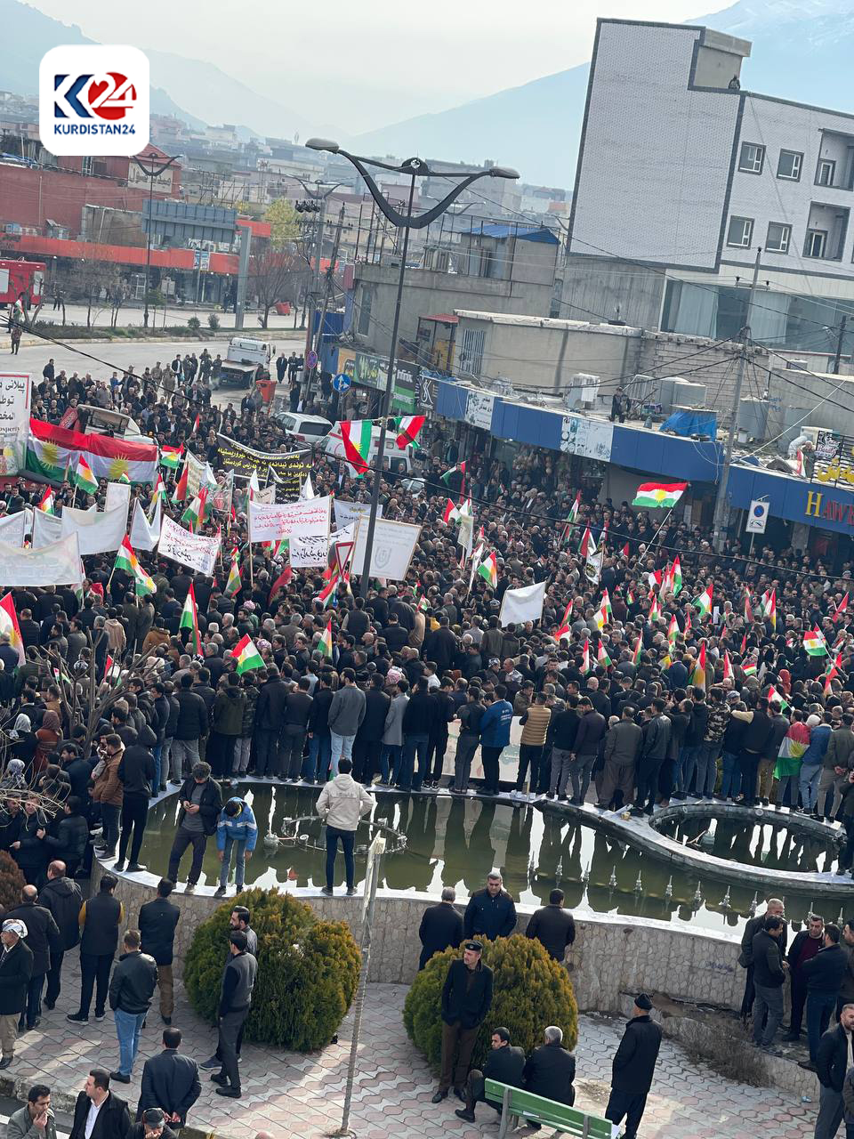 لە سۆران خۆپیشاندان دژی هێرشە مووشەکییەکانی سوپای پاسدارانی ئێران بەڕێوەچوو