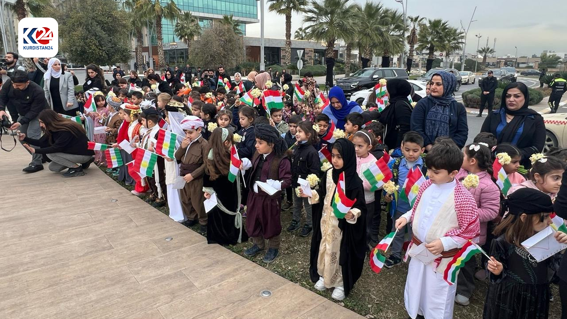  لە ئیمپایەر رێوڕەسمێک بۆ رێزلێنان لە شەهیدانی هێرشەکەی سەر هەولێر بەڕێوەچوو. (وێنە: نەورەس عەبدوڵڵا - کوردستان24)