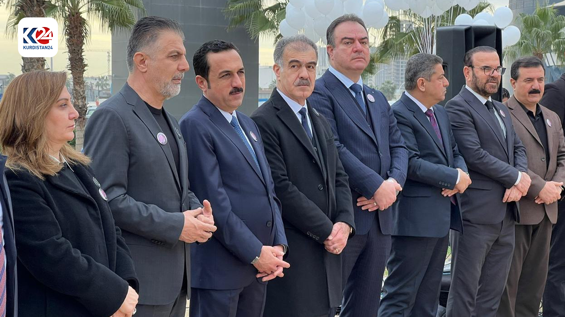  لە ئیمپایەر رێوڕەسمێک بۆ رێزلێنان لە شەهیدانی هێرشەکەی سەر هەولێر بەڕێوەچوو. (وێنە: نەورەس عەبدوڵڵا - کوردستان24)