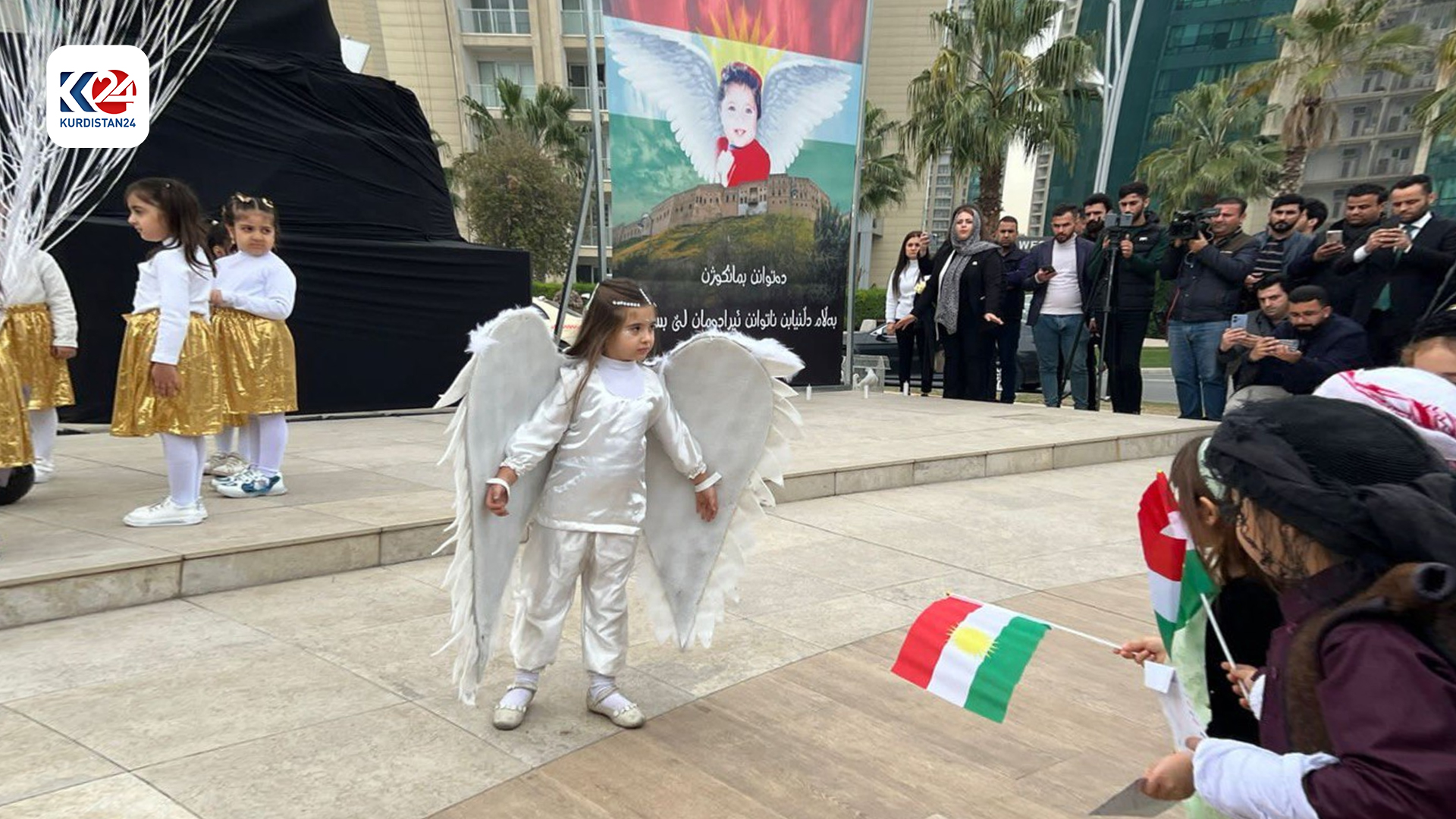  لە ئیمپایەر رێوڕەسمێک بۆ رێزلێنان لە شەهیدانی هێرشەکەی سەر هەولێر بەڕێوەچوو. (وێنە: نەورەس عەبدوڵڵا - کوردستان24)