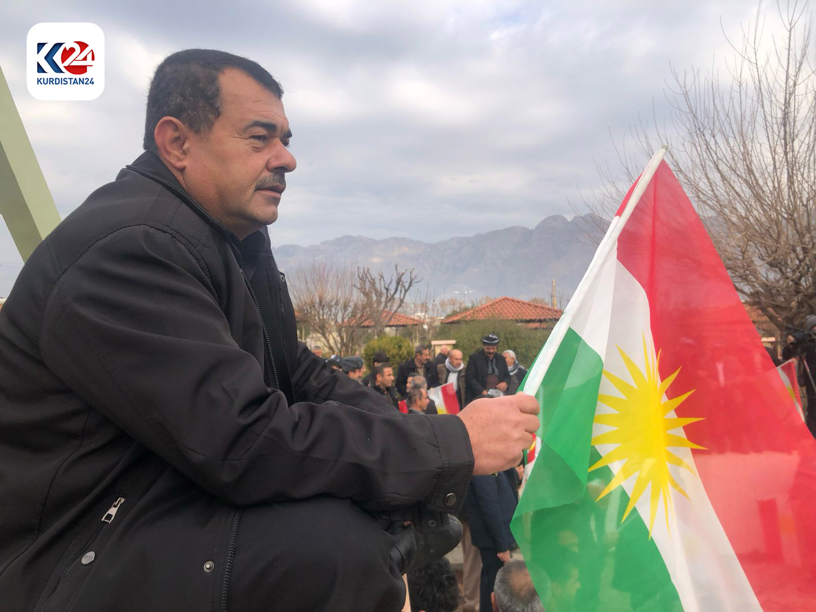 خۆپیشاندانی خەڵکی رانیە لە دژی هێرشەکەی سەر هەولێر (وێنە: ئاراس ئەمین - کوردستان24)
