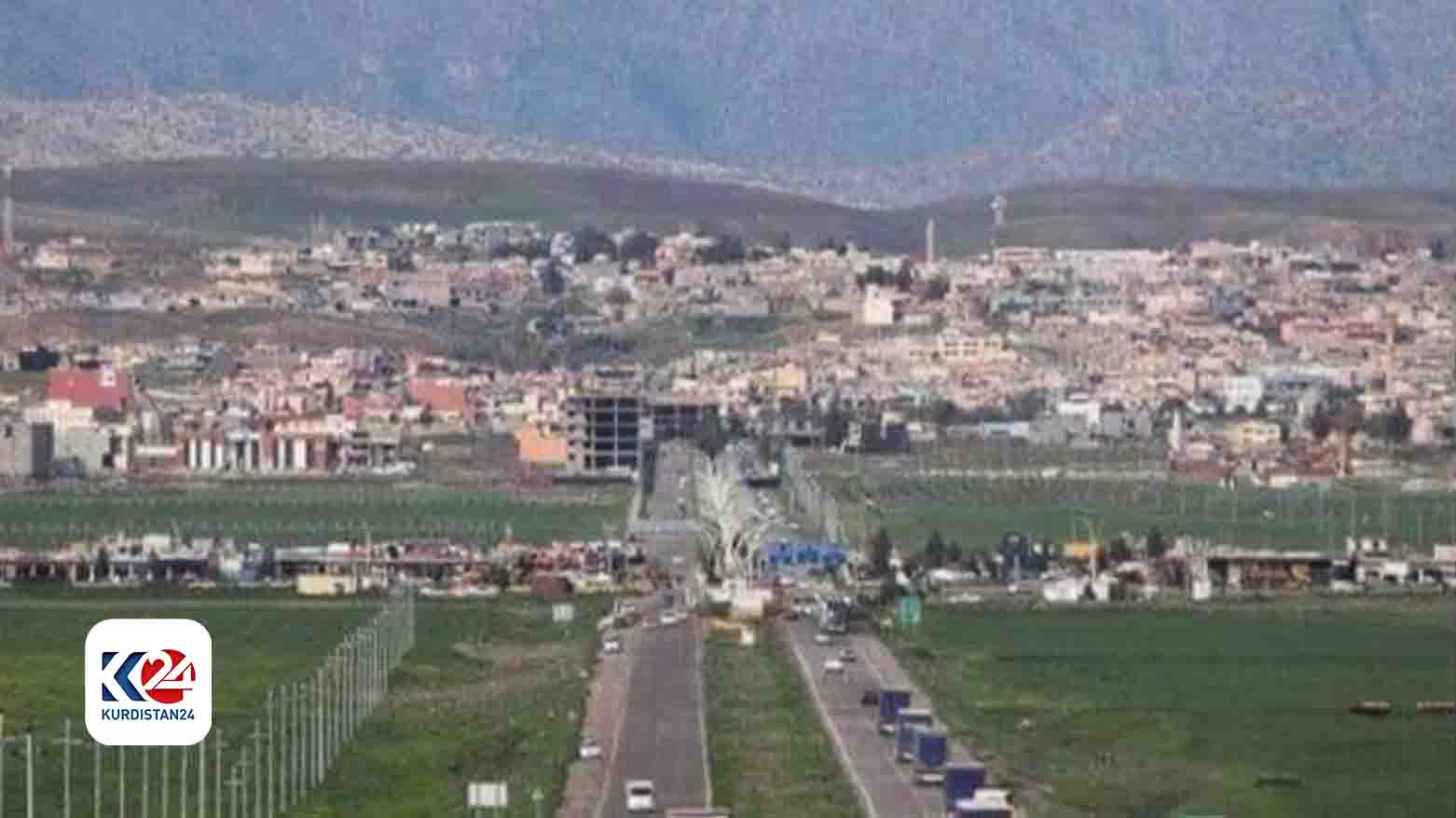 قضاء شيخان يشهد تظاهرةً شعبية تنديداً بالقصف الإيراني على أربيل