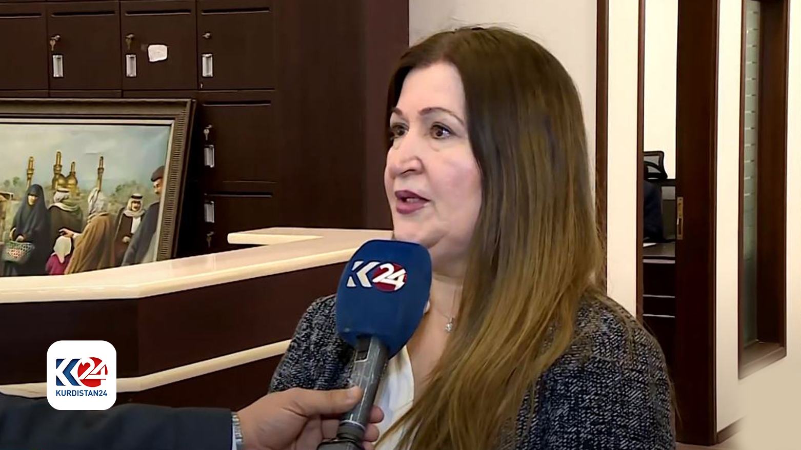 رئيسة كتلة الحزب الديمقراطي الكوردستاني في مجلس النواب العراقي فيان صبري