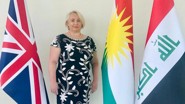 British diplomat Melanie Smart became Acting UK Consul-General in the Kurdistan Region in July 2021. (Photo: UK Consulate Erbil)