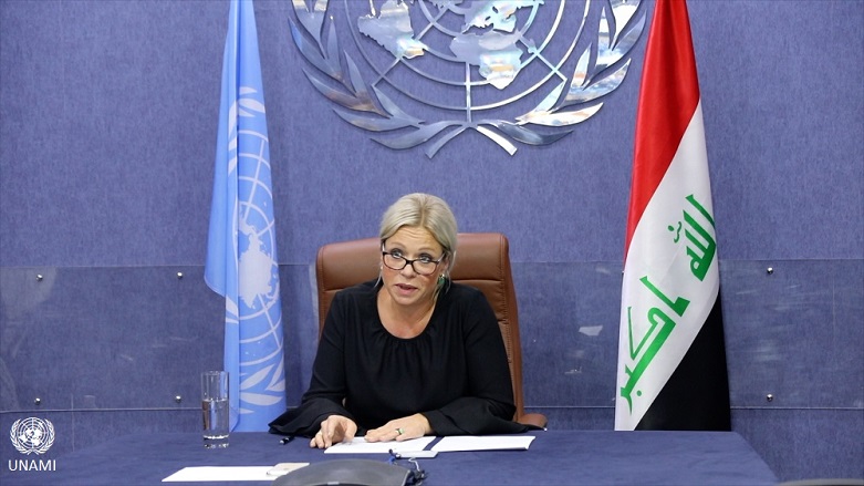 جنین پلاسخارت، نماینده سازمان ملل متحد در عراق