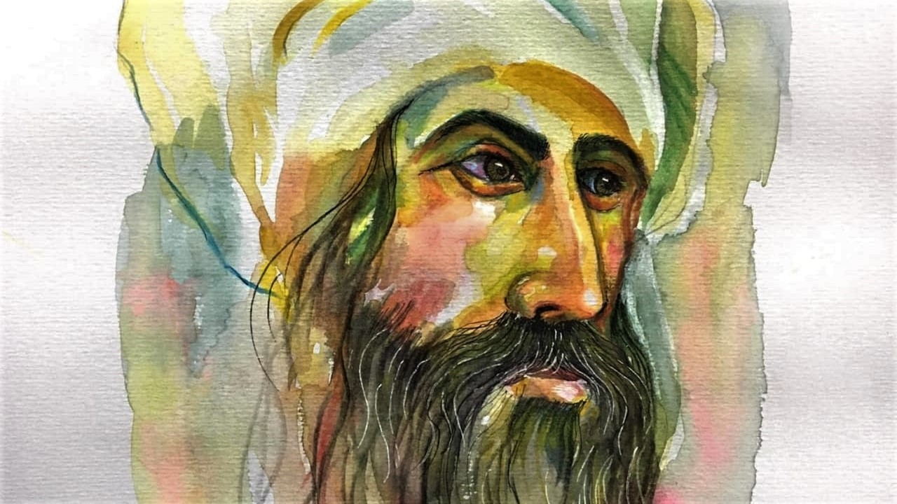 An illustration of 12th century Kurdish philosopher Shahabaddin Yehya Surawardi. (Photo: Archive)
