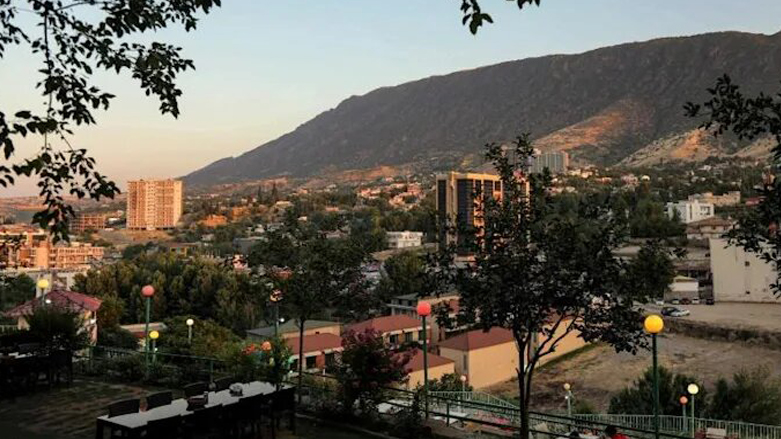 The Kurdistan Region's Shaqlawa district is a popular resort area of Erbil province, June 26, 2020. (Photo: Safin Hamed/AFP)