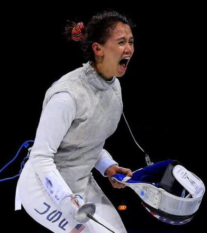 لیی خانمه‌ شمشێربازی ئه‌مریكی له‌ ئۆڵمپیكی تۆكیۆ