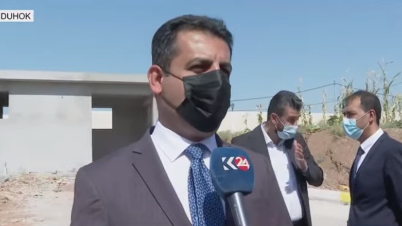 Wezîrê Tendirustiyê Dr. Saman Berzincî