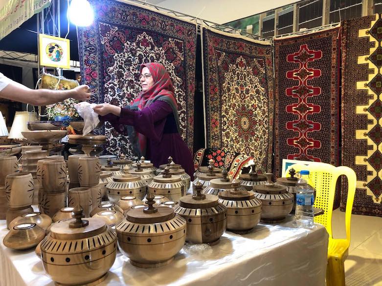 The Iranian Kurdish fair in Duhok, July 19, 2021. (Photo: Kurmanj Nhili)