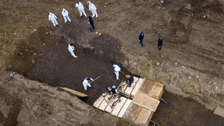 ABD’de salgın: Bir günde 1077 kişi öldü