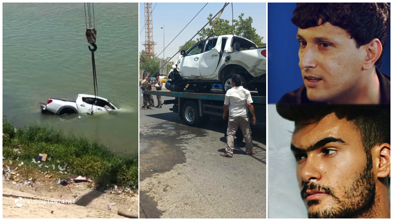 قضى الشاعران في حادث سير مأساوي في منطقة الجادرية وسط بغداد - صورة: كوردستان 24