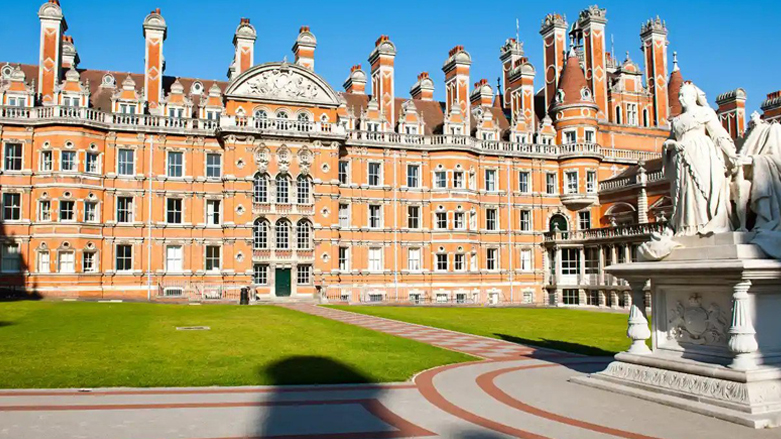 Royal Holloway is one of the institutions of the University of London (Photo: The Guardian/Alamy)
