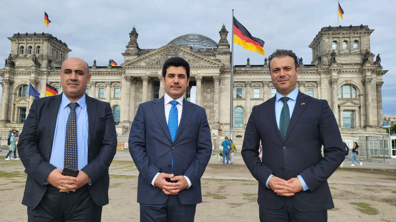 The Kurdistan Parliament's Relations and Kurdish Diaspora Committee is currently on a visit to Germany (Photo: Chiya Sharif)
