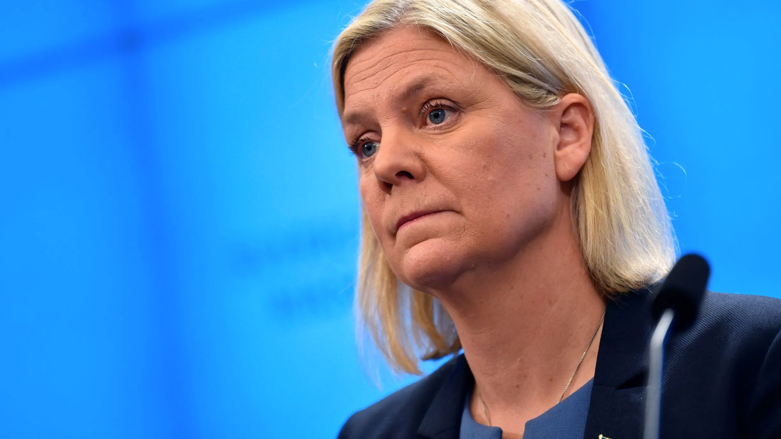Sweden’s PM Magdalena Andersson (Photo: Pontus Lundahl/AFP via Getty Images).