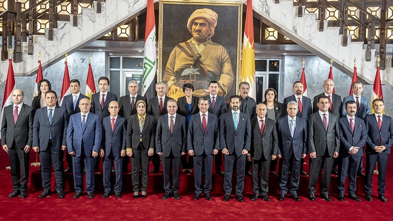 The Kurdistan Regional Government's (KRG) ninth cabinet was formed in July 2019. (Photo: KRG)