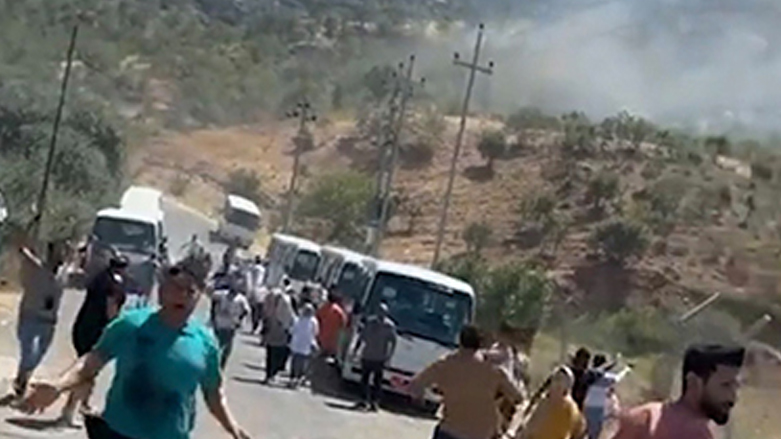 تداوم حملات ترکیه به روستای پرخ در استان دهوک اقلیم کوردستان