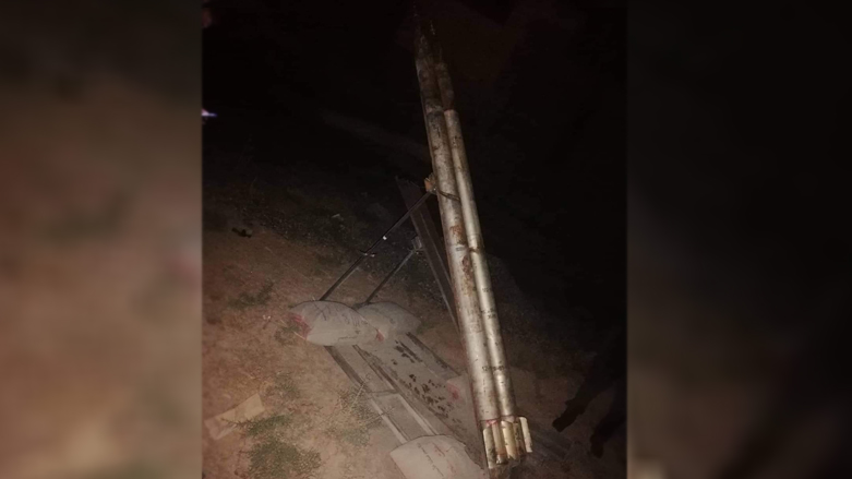 Two missiles installed in a platform near the Tahrir neighborhood defused. (Photo: Kurdistan Region’s CTD)