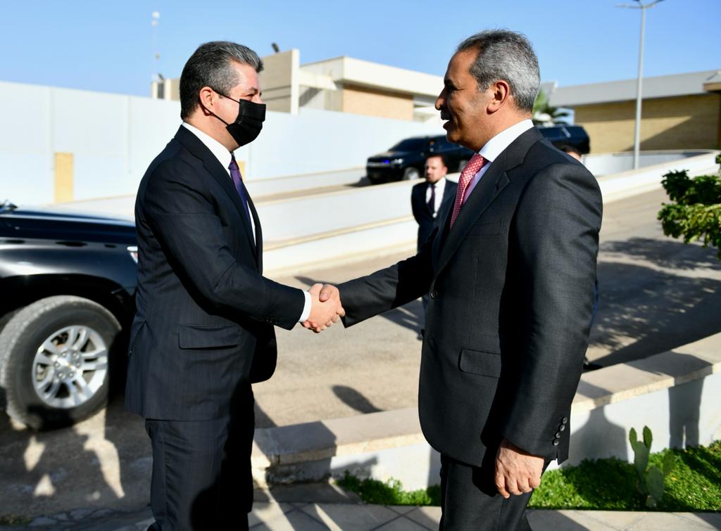 مهسرور بارزانی و فائق زێدان ئهمڕۆ لهبهغدا كۆبوونهوه