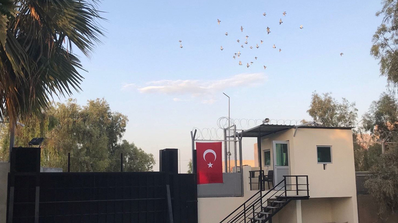 The exterior of the Turkish Consulate General in Mosul. (Photo: Turkish Consulate General/Twitter)