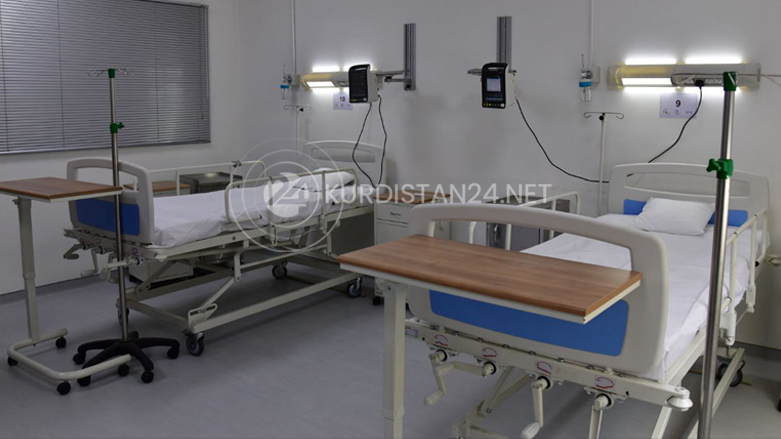 A room in the German-funded clinic in the Kurdistan Region's Sulaimani province, July 27, 2022. (Photo: Dana Hama Gharib/Kurdistan 24)