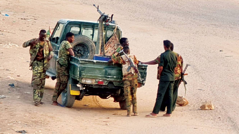 سەربازانی سوپای سوودان