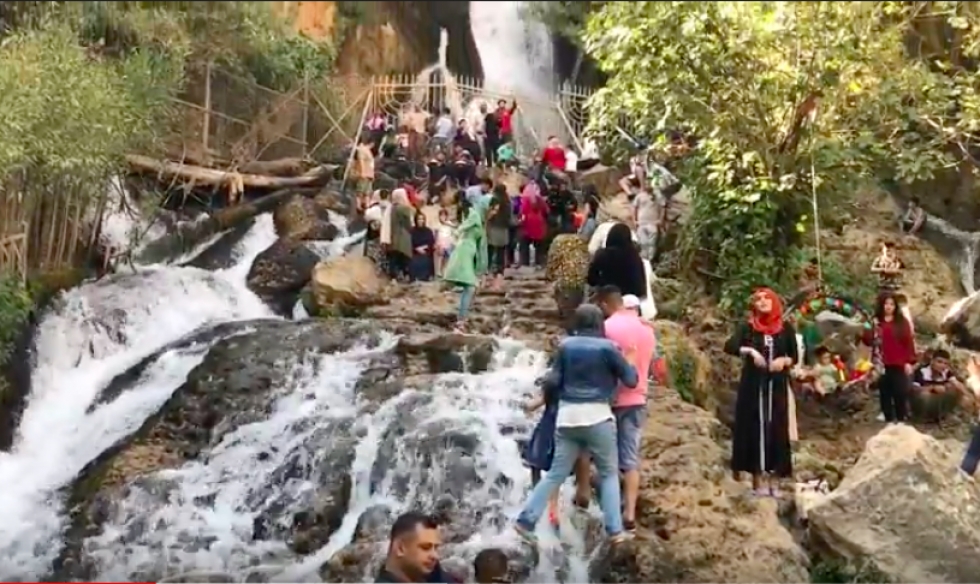 آبشار زلم در استان حلبچه