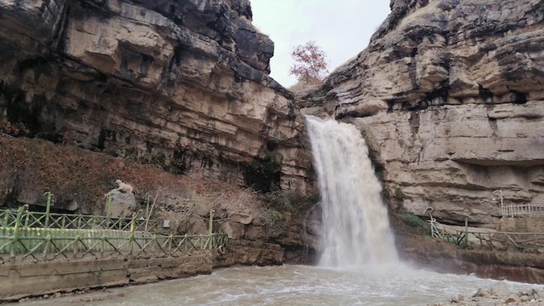 Gali Ali Bag is the highest waterfall in the Kurdistan Region and a popular tourist destination. (Photo: Yadgar Ismail)