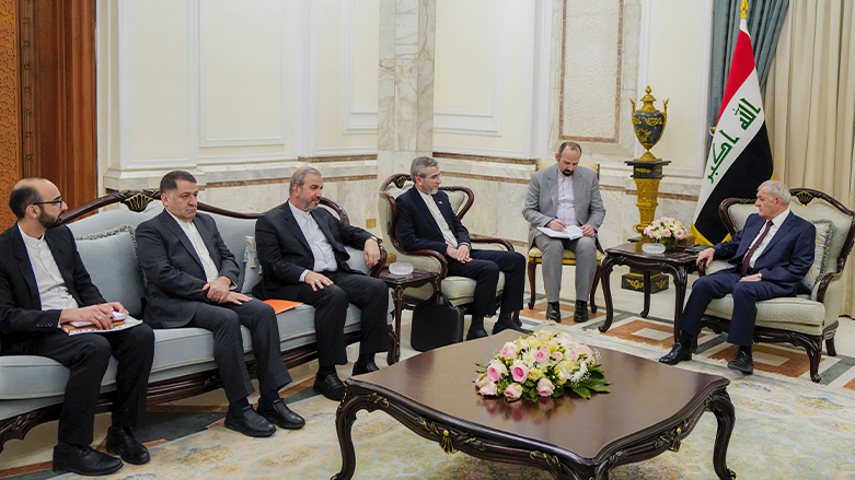 استقبال رئیس جمهور عراق از هیئت وزارت امور خارجه ایران