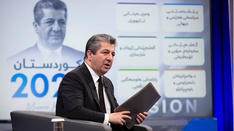  Kurdistan Region Prime Minister Masrour Barzani during his meeting with a number of citizens of the Kurdistan Region, June 5, 2023. (Photo: KRG)
