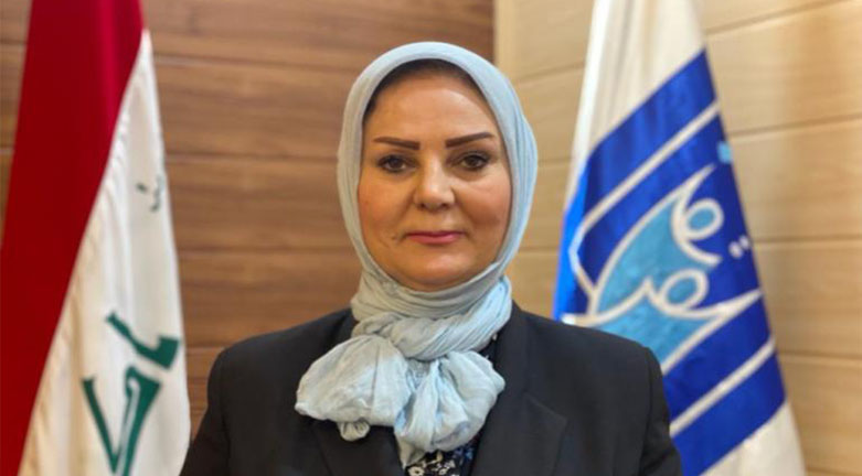 جمانه الغلای، سخنگوی کمیسیون عالی انتخابات عراق