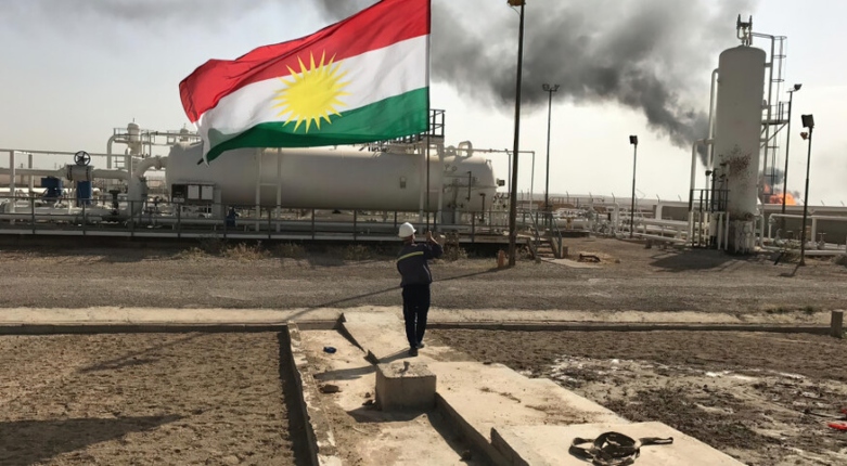 یکی از میادین نفتی اقلیم کوردستان