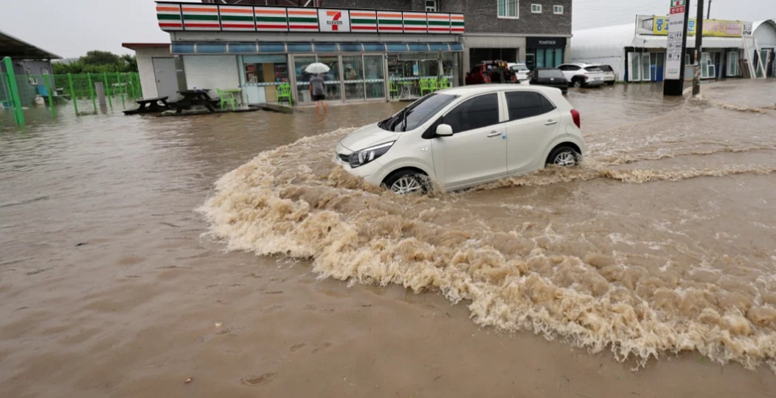فيضانات كوريا الجنوبية (فرانس برس)