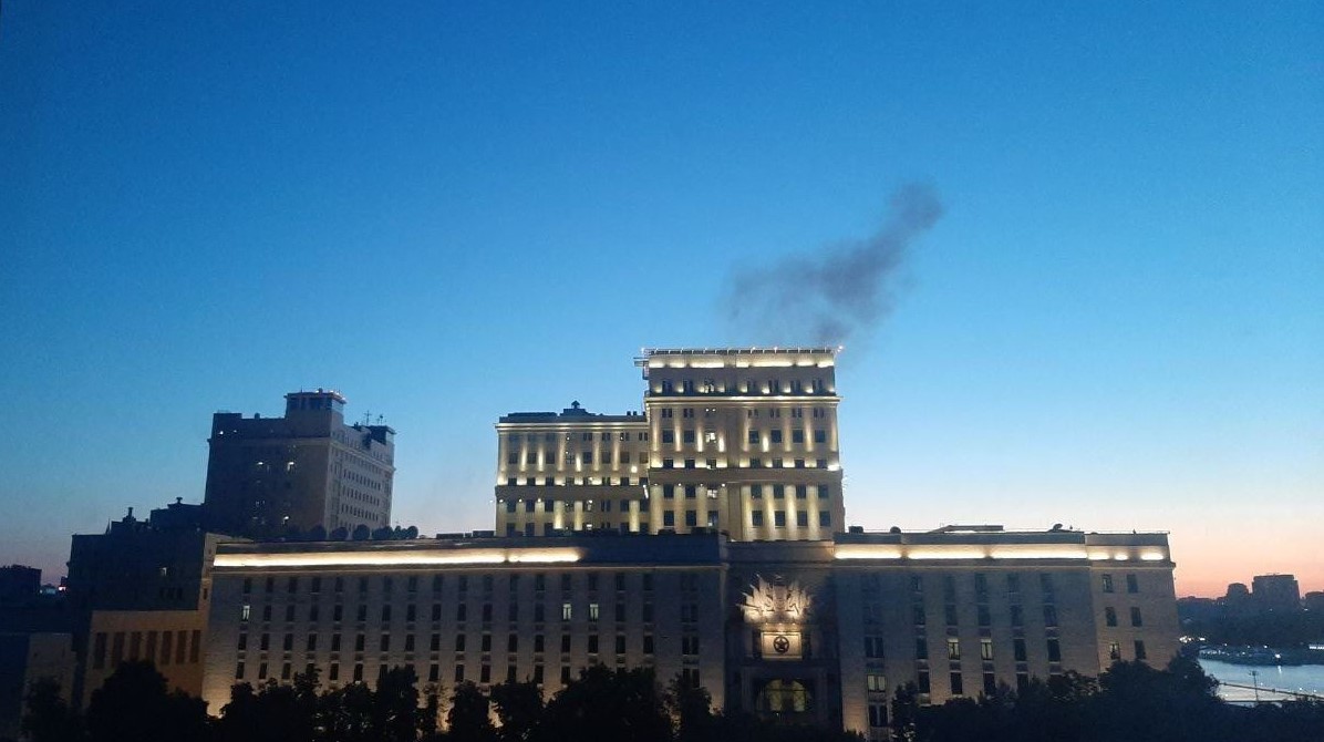 المبنى المُستهدف في موسكو