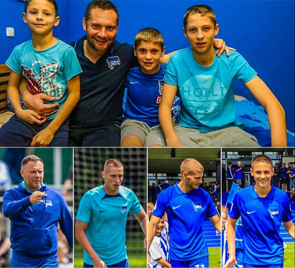 پاڵ داردای و کوڕەکانی لە دوو کاتی جیاواز